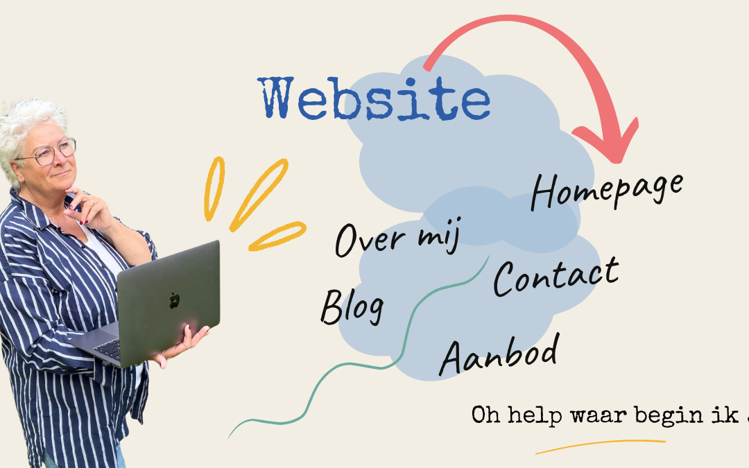 Even een website maken